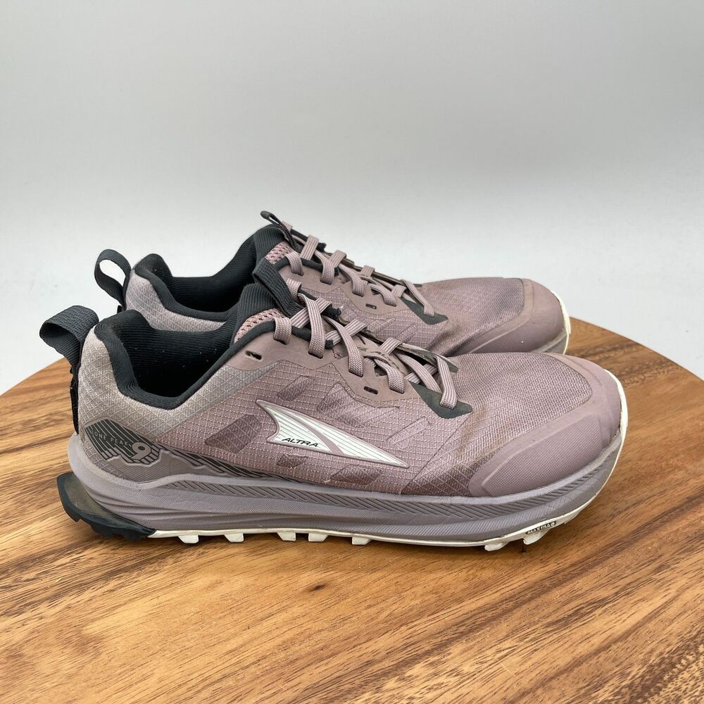 Altra Lone Peak 9 Shoes Womens Size 7.5 Purple Trail Running Comfort Hiking